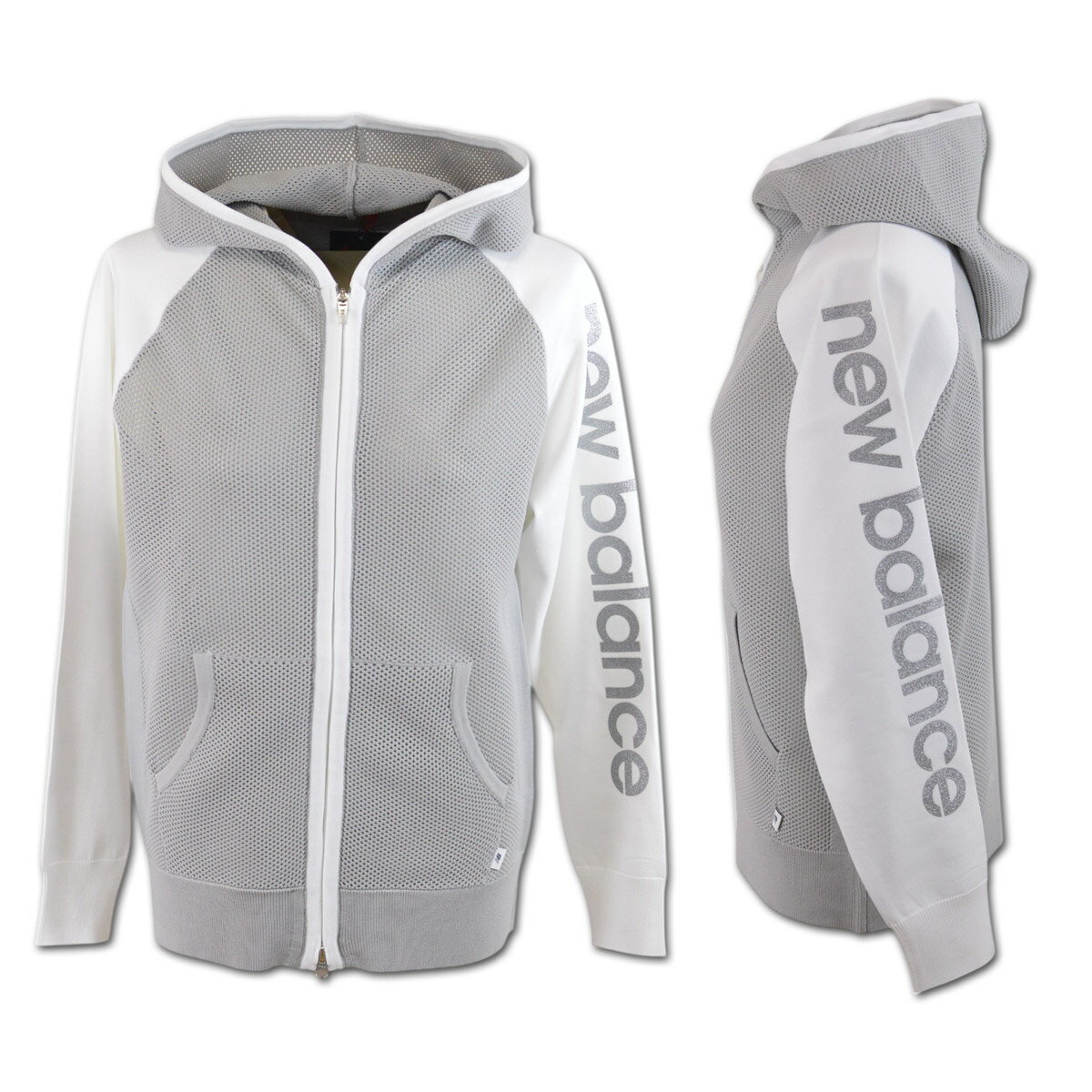 ニューバランス ブルゾン レディース 春夏用 グレー S M L 012-5172501-23【 あす楽 送料無料 】[ new balance ゴルフウェア ウェア 長袖 ストレッチ かわいい おしゃれ ギフト プレゼント セール アウトレット クリスマス アウター ]