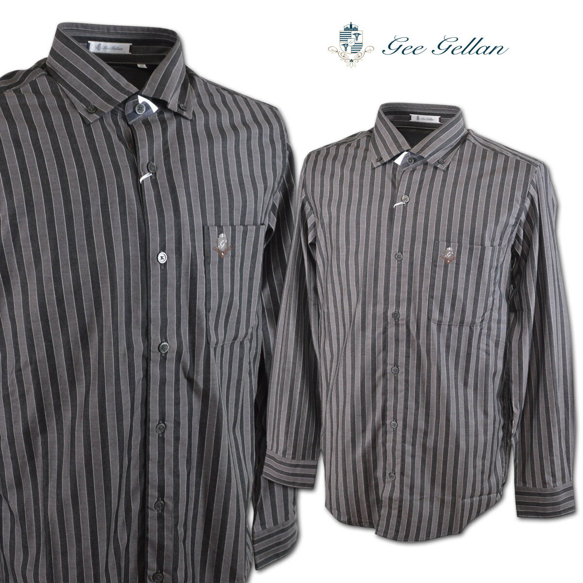 ゲラン長袖シャツメンズML9110...