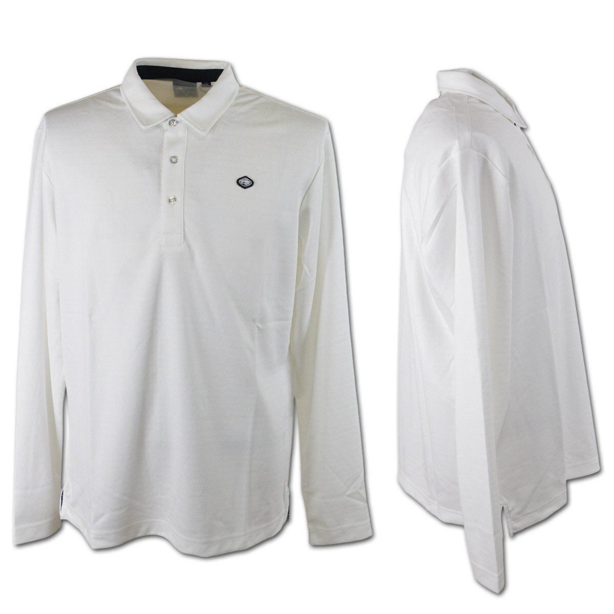 フィドラ 長袖ポロシャツ メンズ 秋冬用 紺 白 M L LL fd5stg25【 あす楽 】[ FIDRA 長袖 ポロシャツ ポロ ゴルフウェア ゴルフ レア プレゼント ギフト セール アウトレット ]