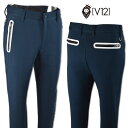 V12 パンツ メンズ 秋冬用 紺 M L vlx2420pn02【 あす楽 送料無料 】[ ヴィトゥエルヴ LX EMB PANTS ストレッチ ギフト かっ...