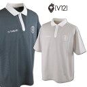 V12 半袖ポロシャツ メンズ 春夏用 ベージュ グレー M L LL v122510pl02【 あす楽 送料無料 】[ ヴィトゥエルヴ 半袖 ポロ ポロシャツ...
