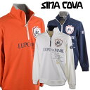 シナコバ トレーナー メンズ 春夏用 紺 白 オレンジ M L LL 25110010【 あす楽 送料無料 】[ SINACOVA 長袖 プルオーバー スポーツ...
