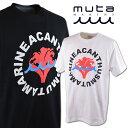 muta 半袖Tシャツ メンズ 春夏用 白 黒 M L LL mmacma2515【 あす楽 送料無料 】[ ムータ ACANTHUS アカンサス 半袖 Tシャ...