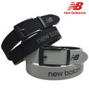 ニューバランス ベルト メンズ 黒 グレー 012-5982002【 あす楽 送料無料 】[ new balance ゴルフウェア ウェア かっこいい おしゃれ...