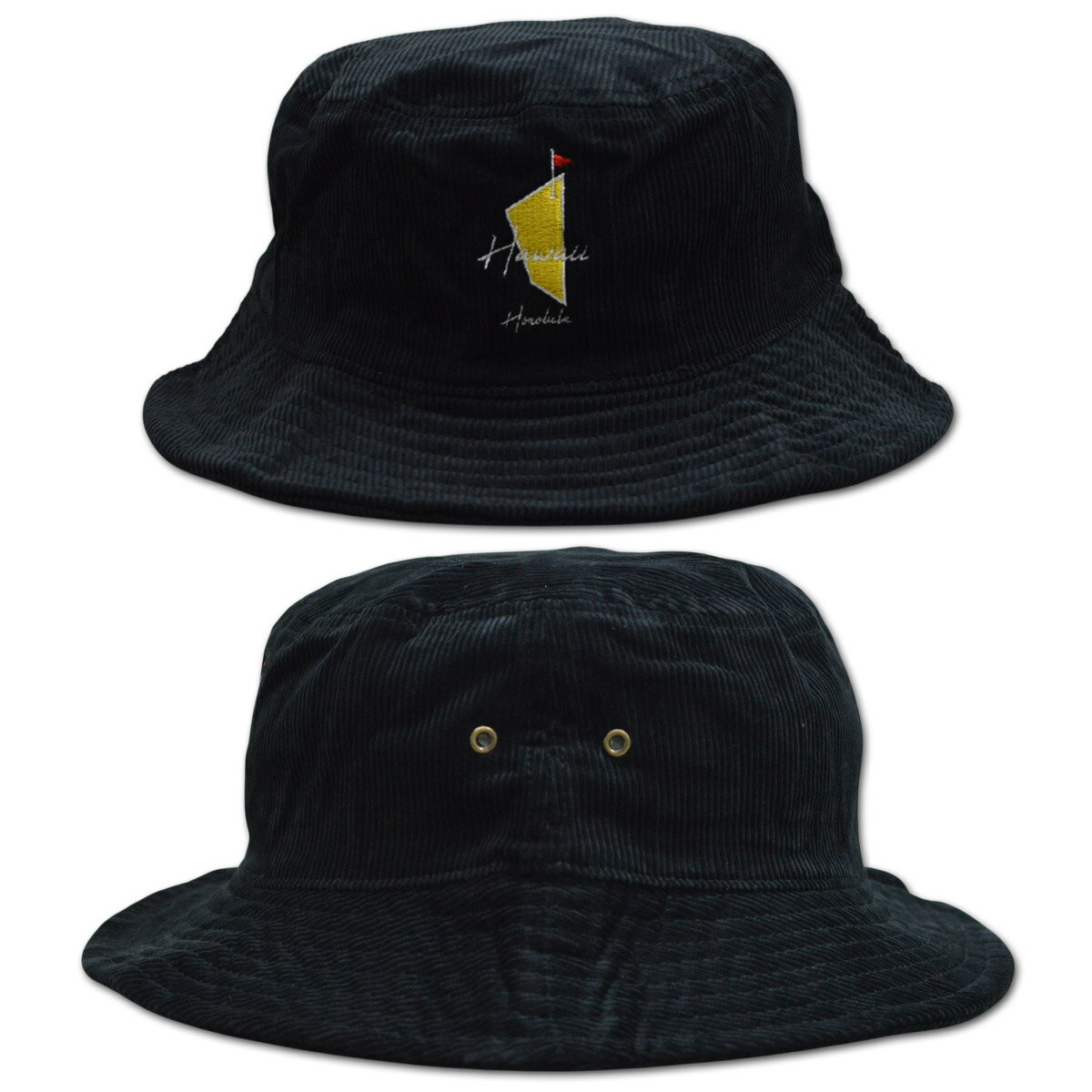 サルベージパブリックコレパ ハット帽子 メンズ 茶 黒 グリーン svka5025【 あす楽 送料無料 】[ SALVAGE PUBLIC Kolepa ゴルフウェア ゴルフ ウェア バケットハット 帽子 コーデュロイ かっこいい おしゃれ ギフト プレゼント クリスマス ]