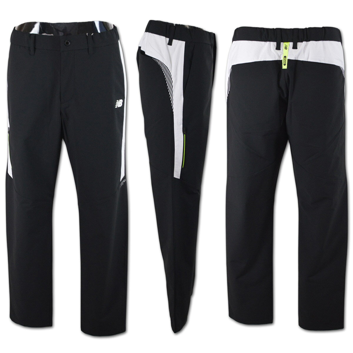 ニューバランス パンツ メンズ 春夏用 白 黒 M L LL 012-6136001【 あす楽 送料無料 】[ new balance ゴルフウェア ウェア ストレッチ パンツ 新作 かっこいい おしゃれ ギフト プレゼント ハーフパンツ 短パン 夏 ]
