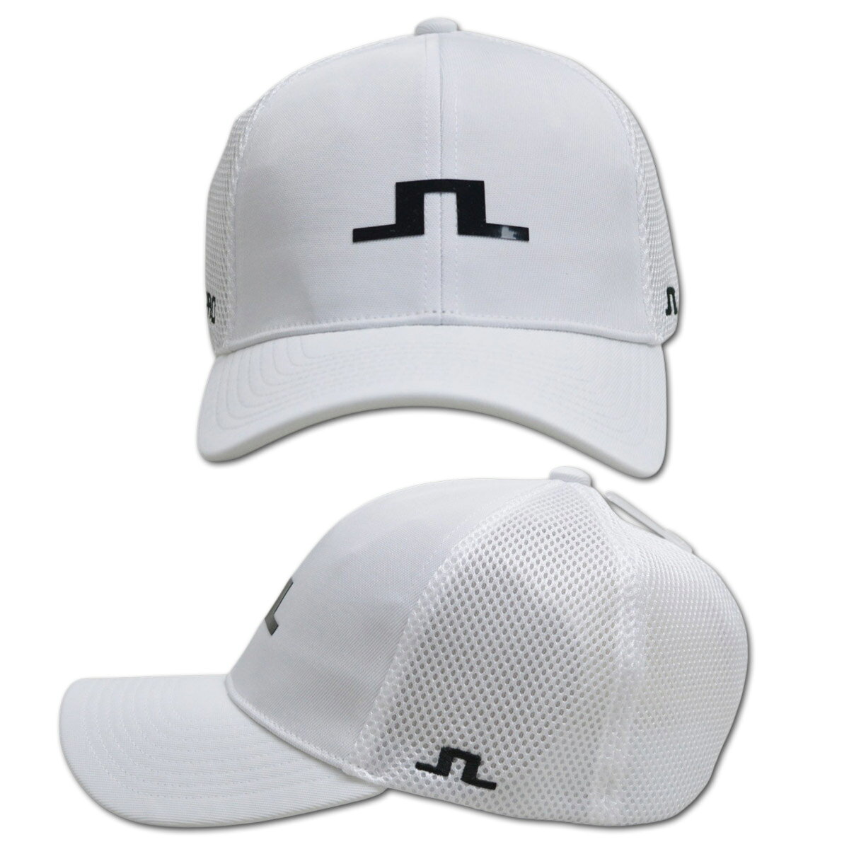 J.リンドバーグ キャップ帽子 メンズ 黒 ベージュ 白 073-55306【 あす楽 送料無料 】 [ ゴルフウェア golf ゴルフ J.LINDEBERG ジェイリンドバーグ ゴルフ キャップ 帽子 カーブキャップ メッシュ かっこいい おしゃれ 新作 Jリンドバーグ 高級 レア ]