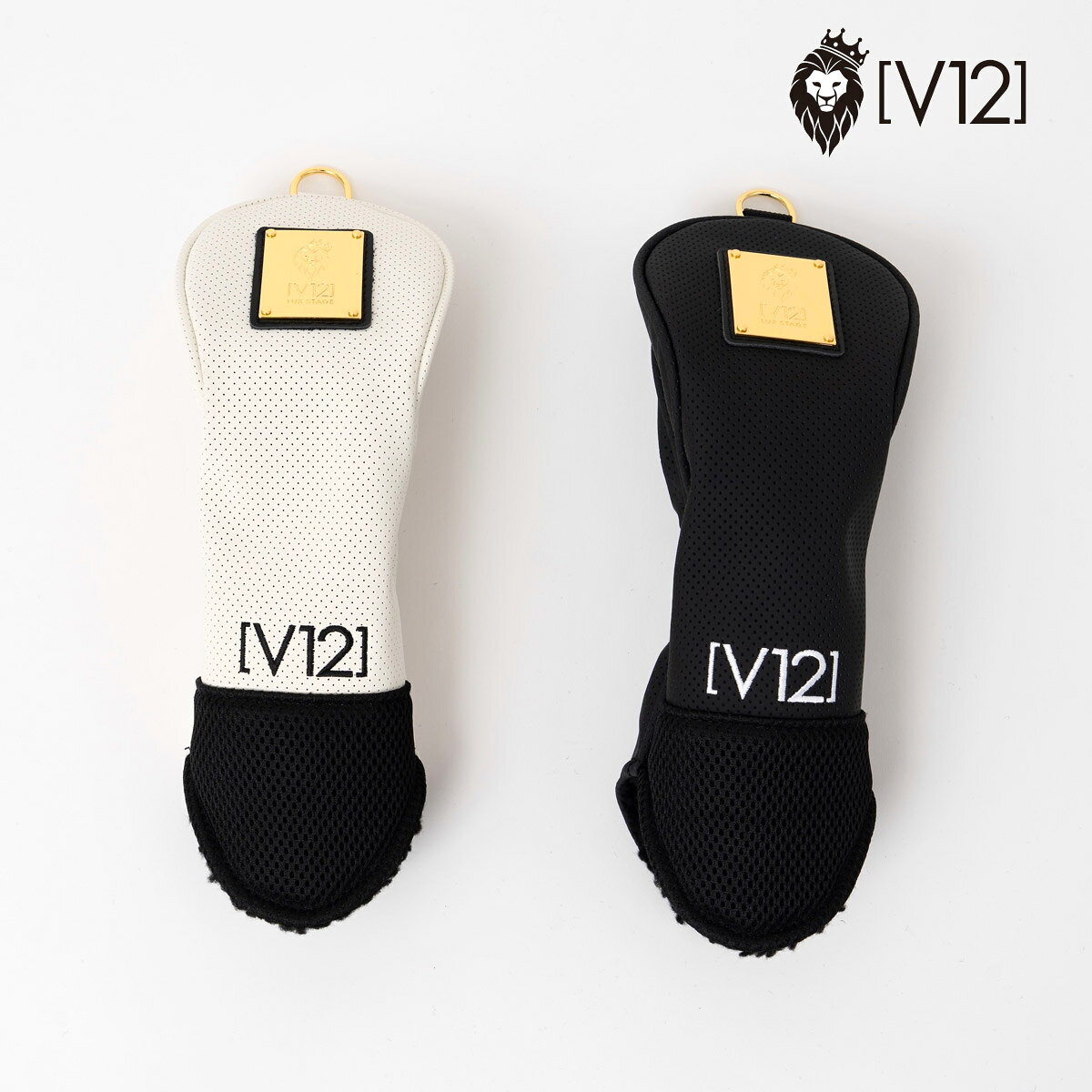 ■V12 ■モノトーンな配色にメタルプレートを配置したパンチングレザーヘッドカバー。 内側はボア仕様で、傷や衝撃からクラブを優しく守ります。 サイドにスリットを搭載し脱着がしやすい仕様。 汎用性の高いカラバリでどんなセットにも馴染むアイテム。 ■色柄　　BK(黒)　WH(白)　 ■素材　　ポリウレタン95％　ポリエステル5％ ■フェアウェイウッド用 ●メーカー希望小売価格はメーカー商品タグに基づいて掲載しています オススメ関連商品 オススメ関連商品 オススメ関連商品 オススメ関連商品