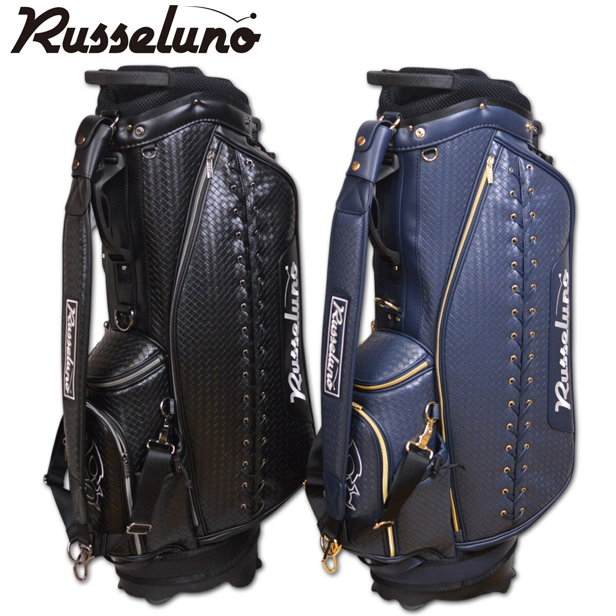 Russeluno 迷彩 キャディバッグ Russeluno（ラッセルノ） ラッセルノゴルフ スタンドキャディバッグ