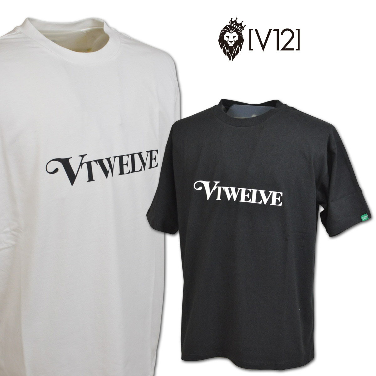 Rakuten - V12 半袖Tシャツ メンズ 春夏用 白 黒 L LL 3L v122610ts03【 あす楽 送料無料 】[ ヴィトゥエルヴ 半袖 Tシャツ ストレッチ AWA TEE V12 ギフト かっこいい コンペ golf ゴルフ 大きいサイズ XL XXL 新作 プレゼント レア ]