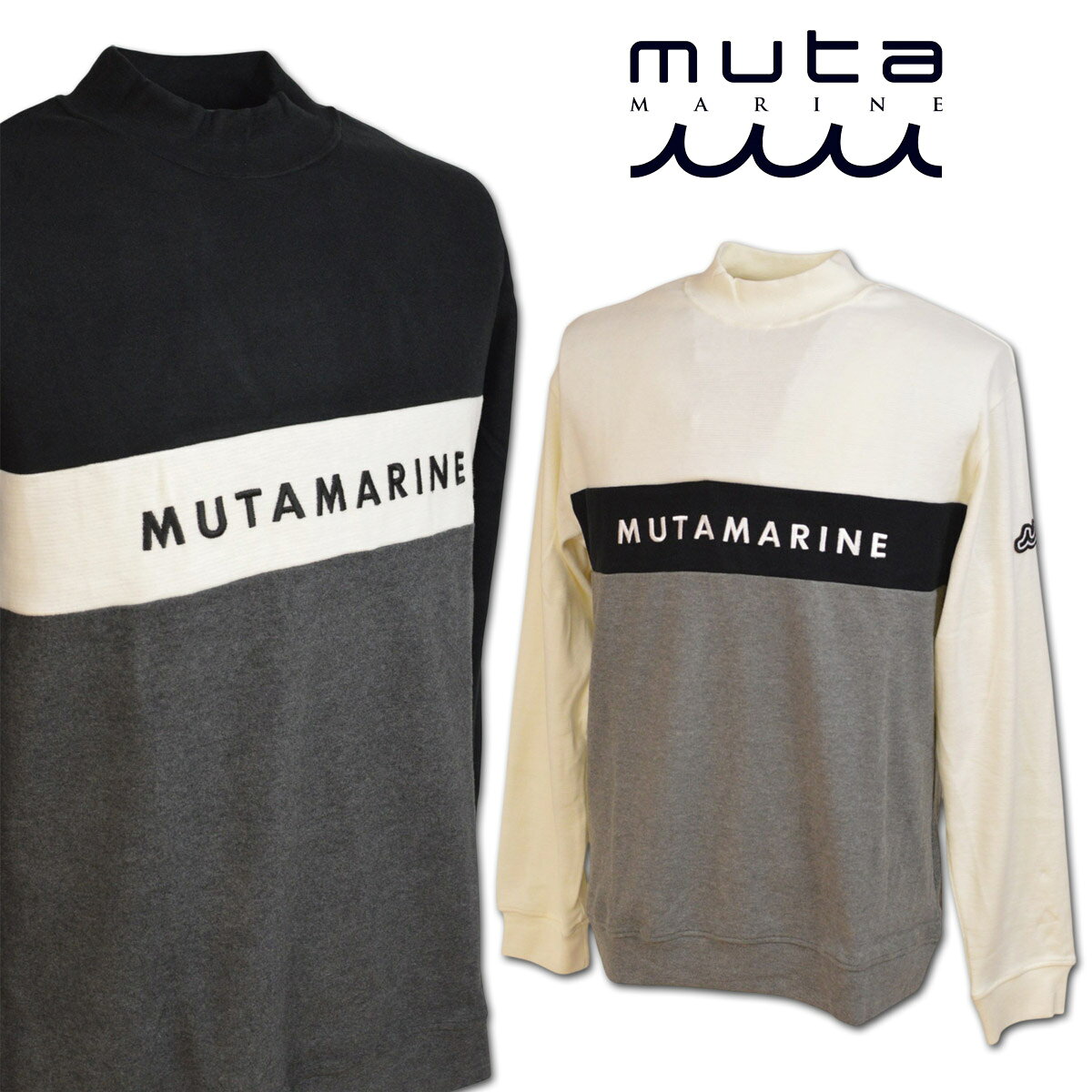 楽天市場】muta marine golf ムータマリンゴルフ メンズ ヘムリブ