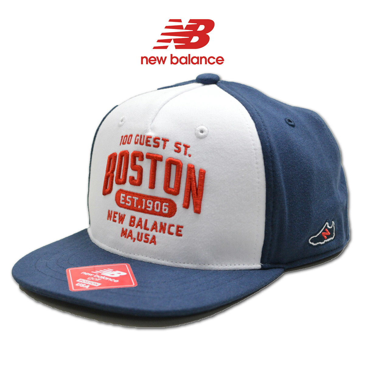 ニューバランス キャップ帽子 レディース 紺 012-0187506-120【 あす楽 送料無料 】[ new balance ゴルフウェア フラットキャップ 帽子 キャップ スポーツ 新作 ギフト おしゃれ かわいい golf プレゼント ]