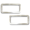 【千円OFFクーポン付】ATS メッキテールランプベゼル 左右セット(日野純正 小糸テール用)AB07H079|5413409|代引き不可|トラック用品 トラッ...
