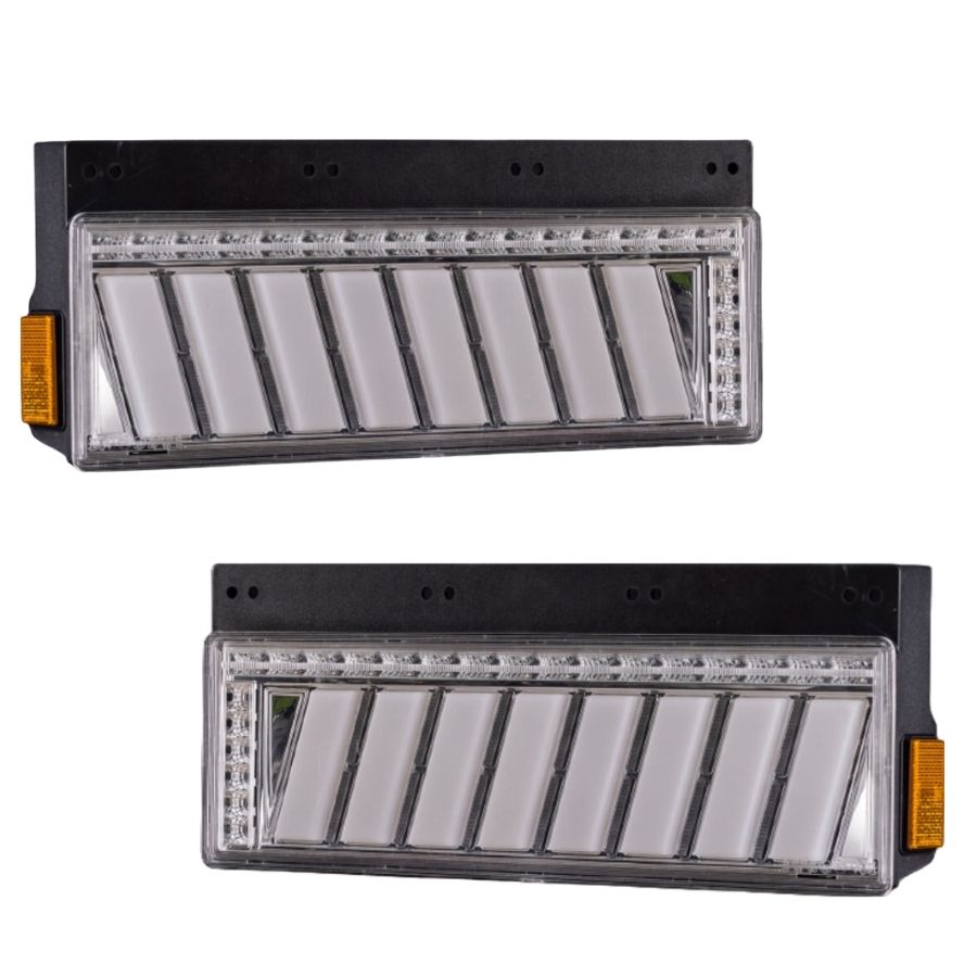 OCSN-CC-M2SEA 花魁COMBO侍 M(SEA機能)クリアレンズ(左右セット)|5355512|代引き不可|トラック用品 トラック用 トラック LEDテール テールランプ 花魁 COMBO コンボ 侍 シーケンシャルウインカー 流れるウインカー