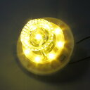 槌屋ヤック CE31 超流星LEDマーカーユニット イエロー DC24V/12V共用 トラック用マーカーランプ LEDユニット