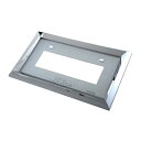 【お得な5の日】20角ABSクロームメッキナンバープレート枠中型用 501162 トラック用品 トラック用 トラック ナンバー枠 プレート枠 ナンバープレート 枠 メッキ 中型 2t 4t トラック用ナンバープレート枠 ジェットイノウエ
