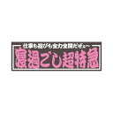 アクリル板 寝過ごし超特急 2色タイプ 420×140mm|509665|ジェットイノウエ|トラック用品 カー用品 トラック 車 内装 飾り 装飾 アクセサリー おしゃれ レトロ デコトラ アクリル板 アクリルプレート おすすめ 人気