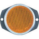 【本日エントリーでP得】AO-22 大反射鏡 黄|6550224|トラック用品 トラック用 トラック 反射板 反射鏡 保安 レフレクターリフレクター ダイトープ...