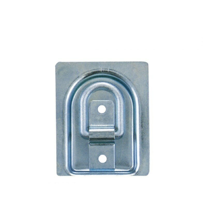 16037073 埋込ロープフック(角型)19mm(1/2)t4.5押3価メッキ JB日本ボデーパーツ工業【代引き不可】