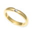 륪ڸۡڥ󥰡HALO RING w/1 DIAMOND 18K YELLOW GOLD size7-8.5 ROYAL ORDER