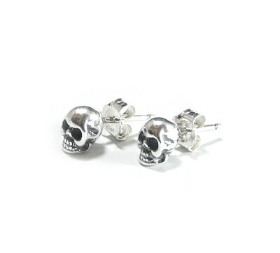 ロイヤルオーダー【公式】【ピアス/イヤリング】ROCKN ROYAL SKULL STUDS（1個単位）【ロイヤルオーダーイヤリングピアス】