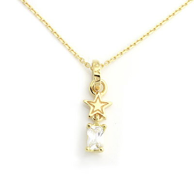 CI[_[yzyy_gzStarshine w/ CZ Drop & Jumpring CLEAR 18K YELLOWGOLD(`F[ʔ) yROYAL ORDERz