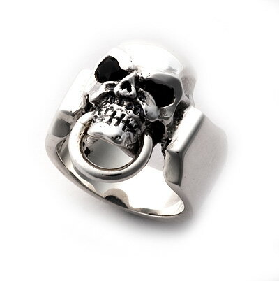 CI[ [   O SMALL SKULL w RINGwCZ