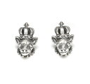 CI[ [   CO sAX Chihuahua w  Crown Studs(1P) CI[ [COsAX 