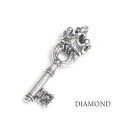 ロイヤルオーダー ロイヤルオーダー【公式】【ペンダント】SMALL KEY CHARM W/1DIAMOND 【ROYAL ORDER】