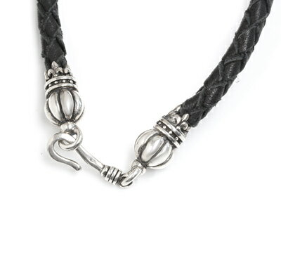 ロイヤルオーダー【公式】【ネックレス】LEATHER HARLEQUIN w/ DAGGER DROP 【ROYAL ORDER】