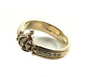 CI[_[yzyOzCROWN  TRIPLE BAND w/Diamonds 18K YELLOW GOLD4-4.5 yROYAL ORDERz