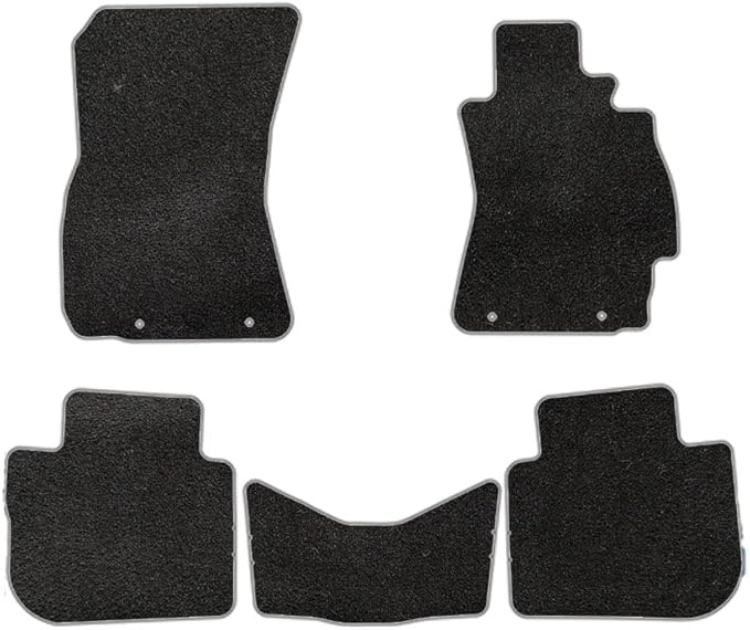 レガシィ BR系 BM系 BN系 専用 フロアマット 2009(平成21)年5月～2014(平成26)年10月 ビジネスシリーズ 黒 ブラック カーマット 送料無料 スバル レガシー LEGACY