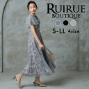 楽天RUIRUE BOUTIQUE【バーゲン価格】レディース パーティードレス 結婚式 お呼ばれドレス ロングワンピース チュールスカート プリーツスカート 花柄 上品 きれいめ ミセス セレモニー フォーマルドレス 披露宴 二次会 同窓会 袖あり 半袖 春 夏 秋 即日発送 プレゼント ギフト