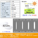 〔メガネセット用/2枚1組〕〔送料無料〕〔屈折率1.74 最超薄型 非球面〕ITOLENS MAXIMA174AS（マキシマ174AS） オプションレンズ 2