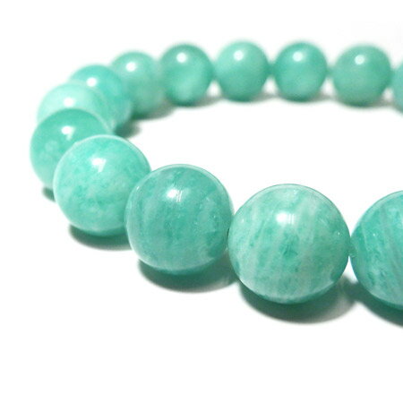 アマゾナイト ブレスレット ロシア産 10mm玉 天然石 パワーストーン