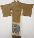 \ 20%offクーポン / 【一点物】京加賀友禅 松本健一氏作 色留袖 袷 正絹 抹茶色 松竹梅 Sサイズ ki25932 着物 レディース オールシーズン 未使用品まとめ買い 在庫限り ギフト 激安 まとめ買い 在庫限り 当日発送 即納 最強翌日配送 送料込み