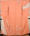 \ 20%offクーポン / 【一点物】【】訪問着★正絹★橘・菊・天井紋 kim174【美品】【中古】まとめ買い 在庫限り ギフト 激安 まとめ買い 在庫限り ...
