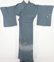 \ 20%offクーポン / 【一点物】訪問着 正絹 桜花 緑 手描き紋章 Mサイズ ki20701 着物 レディース オールシーズン 新品まとめ買い 在庫限り...