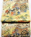 \ 20%offクーポン / 留袖用 西陣織袋帯 正絹 京都時代祭 金 Mサイズ F4625 未使用品 着物 レディース 公式行事 オールシーズン 仕立て上がり...