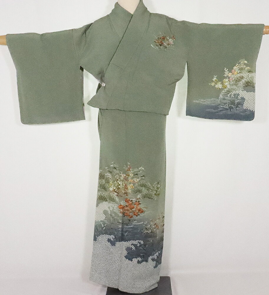 ＼ 20％offクーポン ／ 訪問着 袷 正絹 刺繍 松竹梅 絞り荒波 御所車 Sサイズ ki26026 着物 レディース 入学式 卒業式 結婚式 オールシーズン 新品 オールシーズンまとめ買い 在庫限り ギフト 激安 まとめ買い 在庫限り 当日発送 即納 最強翌日配送 送料無料