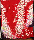 \ 20%offクーポン / \ 特売品 / 【】本振袖★正絹★枝垂れ桜 ki23258【新品】 まとめ買い 在庫限り ギフト 激安 まとめ買い 在庫限り 当日...