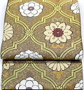 \ 20%offクーポン / 西陣織袋帯 正絹 金 花紋 Lサイズ F3791 新品 レディース オールシーズン 仕立て上がり 成人式 入学式 卒業式 結婚式ま...