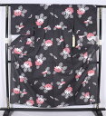 \ 20%offクーポン / 婦人用 浴衣 綿 濃茶 花柄 LY3001 新品 フリーサイズ 夏着物 レディース 6月7月8月9月シーズン 当日発送 即納 最強...