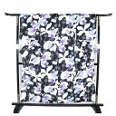 \ 20%offクーポン / 綿縦絽 婦人用 浴衣 黒 白 金魚 菊 紫陽花 LY3144 新品 Fサイズ 夏着物 盛夏 レディース コットン ギフト 10代 ...