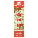 白牡丹 金紋 上撰パック〔赤パック〕 2000ml