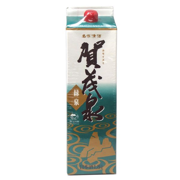 賀茂泉 緑泉 佳撰パック 〔緑パック〕 1800ml