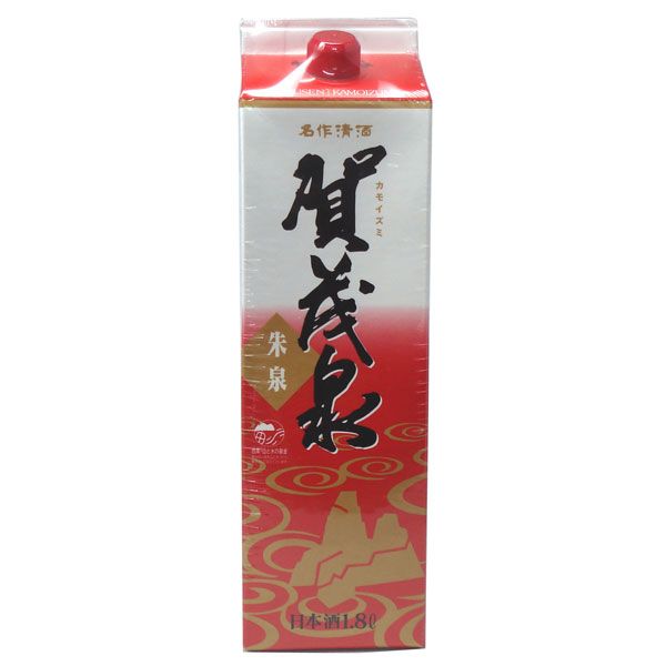 賀茂泉 朱泉 上撰パック 〔赤パック〕 1800ml