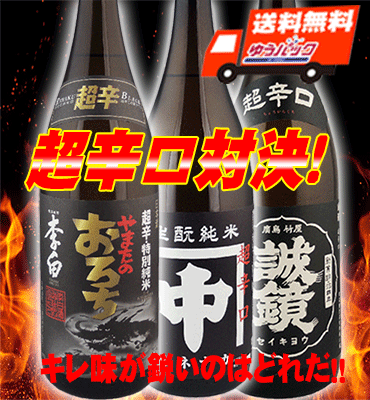 地酒 超辛口 飲みくらべセット 1800ml 3本セット 父の日 お中元 プレゼント 御祝 内祝 誕生日
