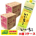 いいちこ 焼酎 20度 1.8L 1800ml パック 2ケース 12本 麦焼酎 送料無料