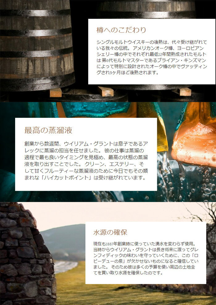 グレンフィディック12年 正規 40% 700ml シングルモルトスコッチウイスキー